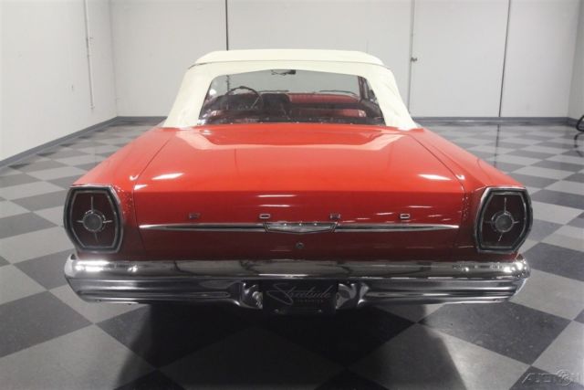 1965 Red Ford Galaxie