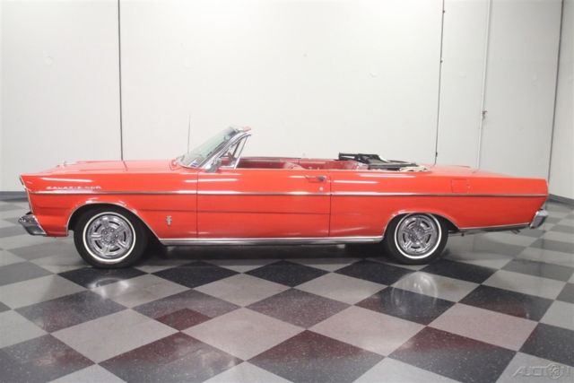 1965 Red Ford Galaxie