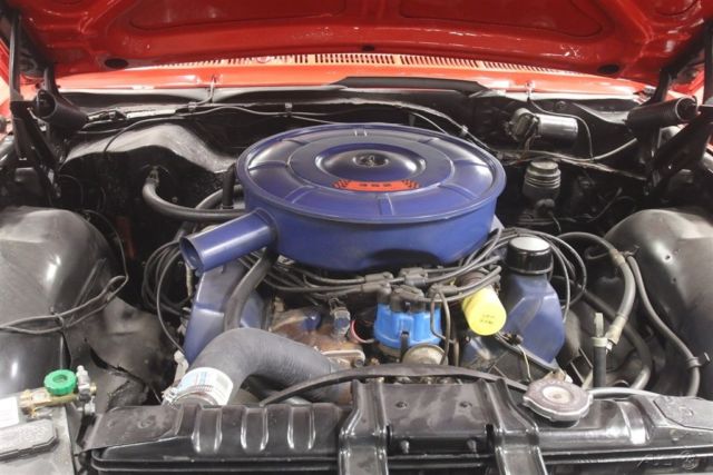 1965 Red Ford Galaxie