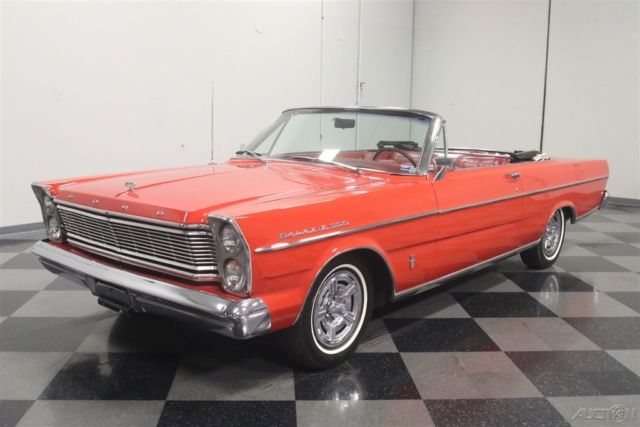 1965 Red Ford Galaxie