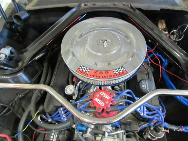 1965 White Ford Mustang Coupe