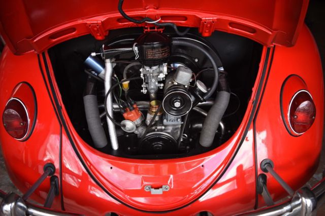 1965 Red Volkswagen Beetle - Classic Coupe