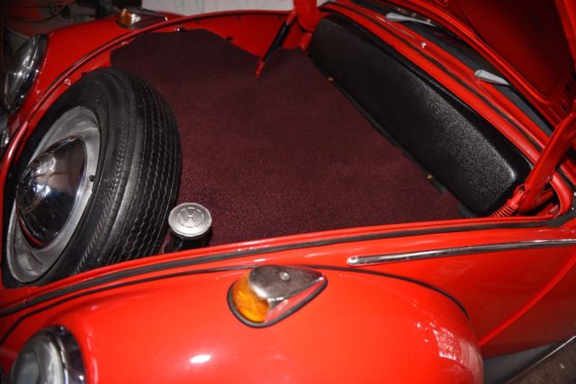 1965 Red Volkswagen Beetle - Classic Coupe