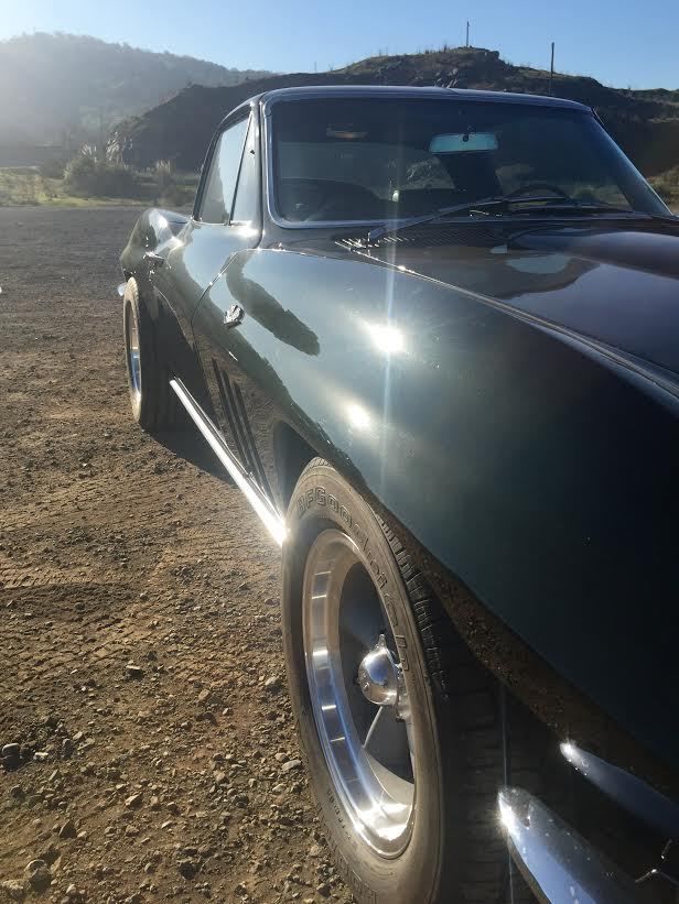 1965 Green Chevrolet Corvette Coupe