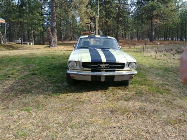 1965 Yellow Ford Mustang Coupe