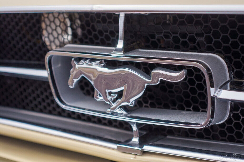 1965 Yellow Ford Mustang Coupe