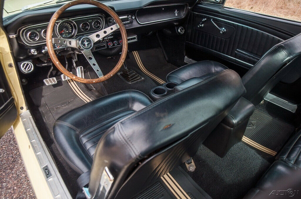 1965 Yellow Ford Mustang Coupe