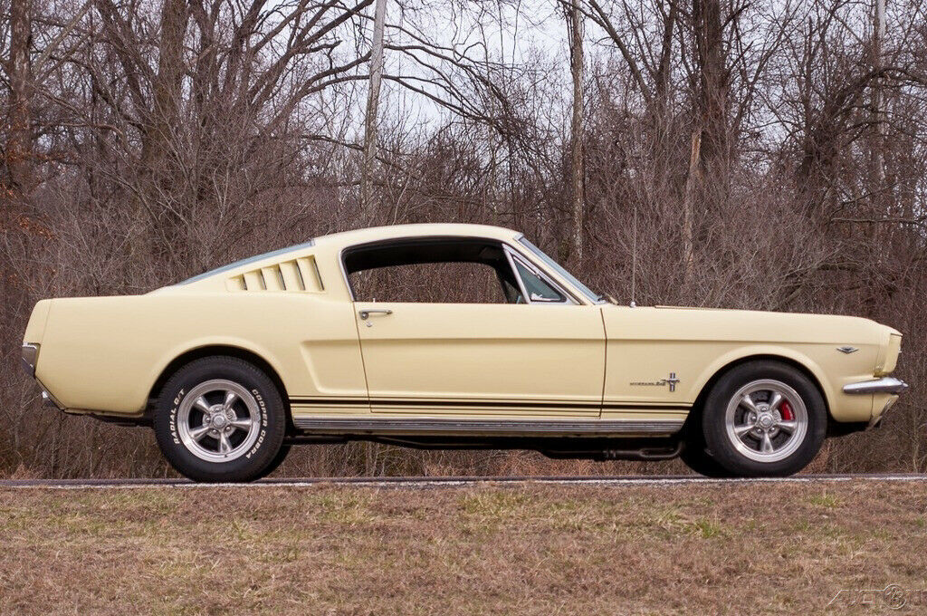1965 Yellow Ford Mustang Coupe