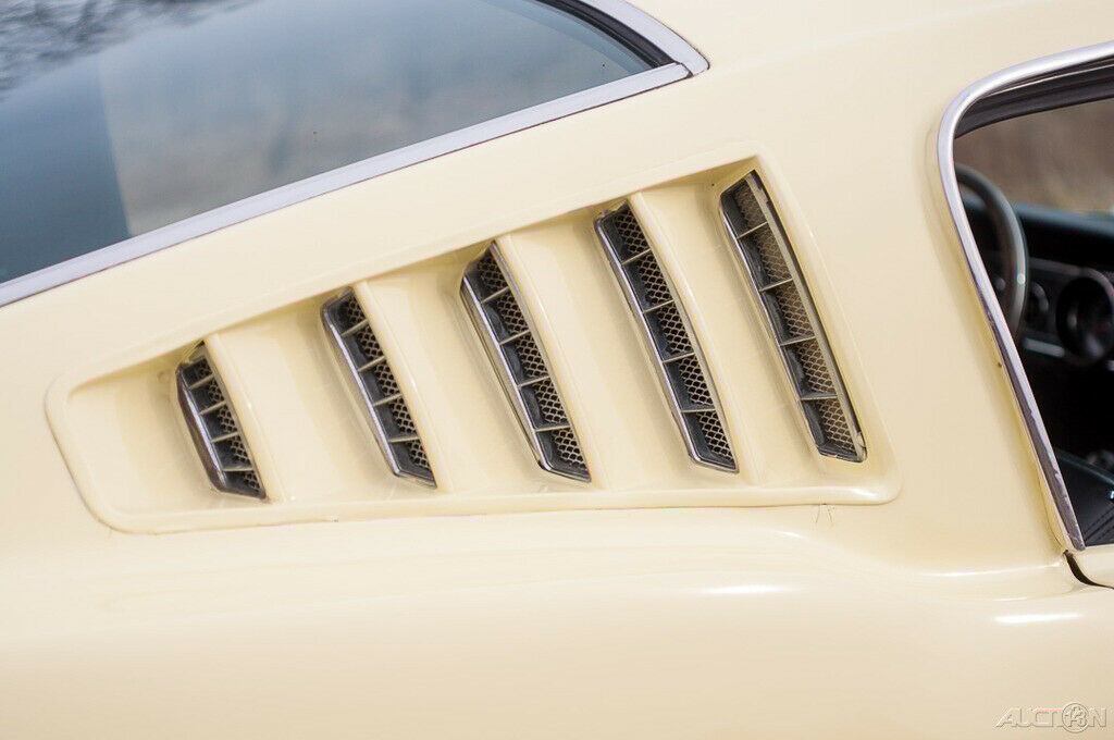 1965 Yellow Ford Mustang Coupe