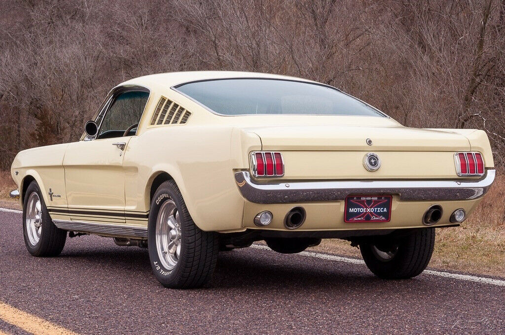 1965 Yellow Ford Mustang Coupe
