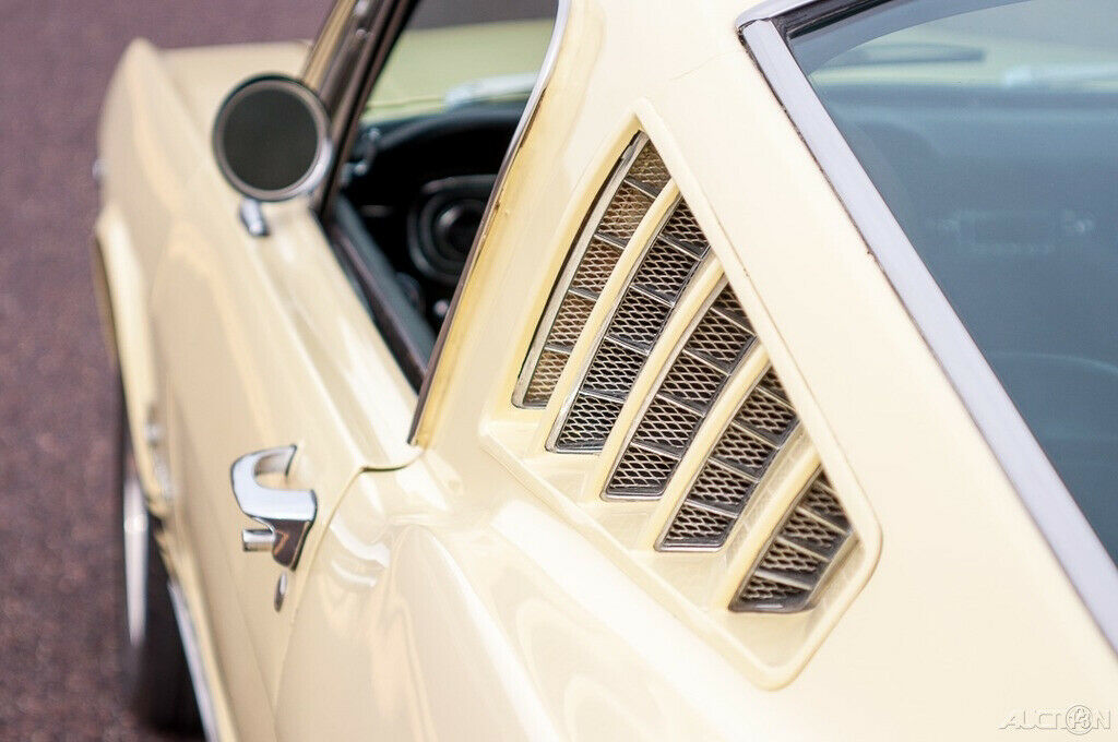1965 Yellow Ford Mustang Coupe
