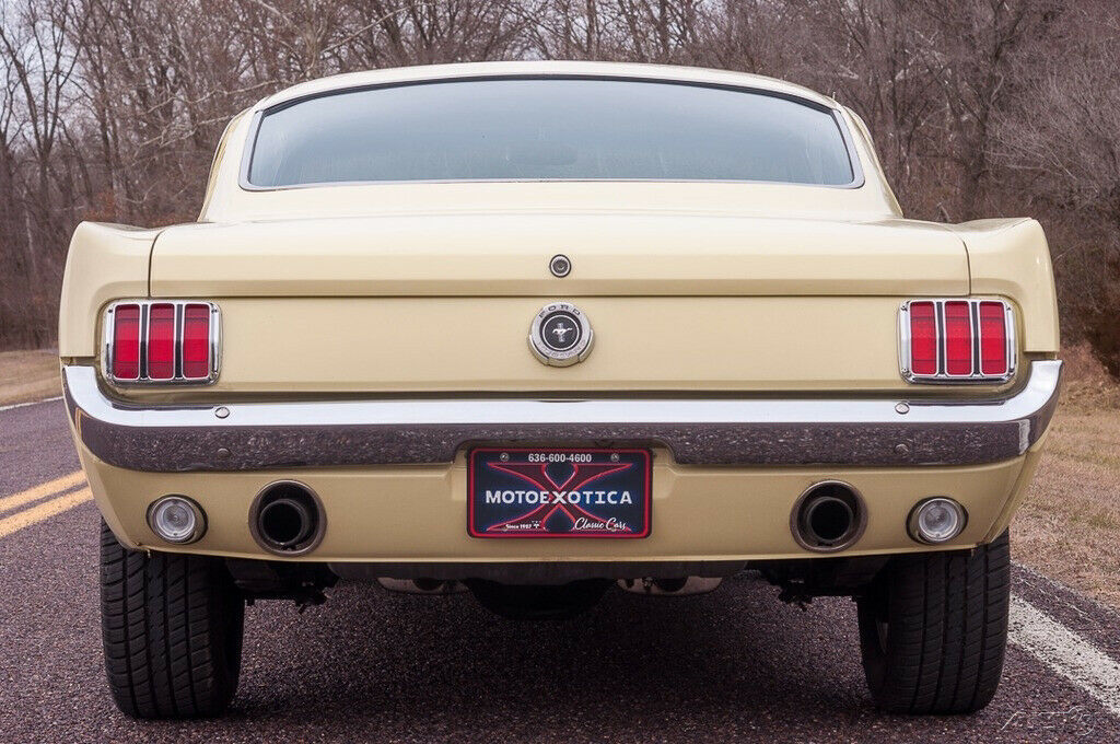 1965 Yellow Ford Mustang Coupe
