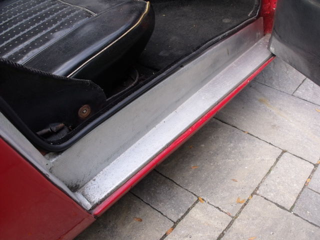 1965 Red Austin Healey 3000 Convertible
