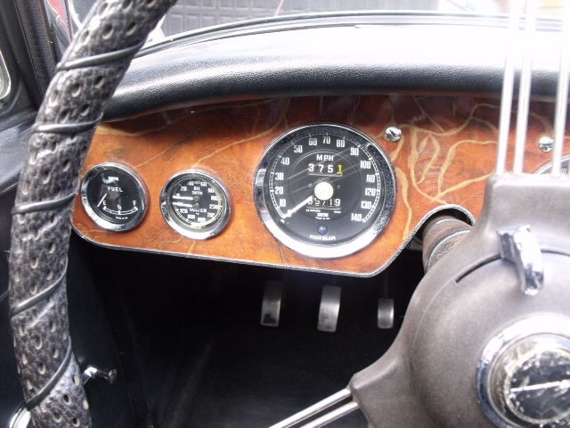 1965 Red Austin Healey 3000 Convertible