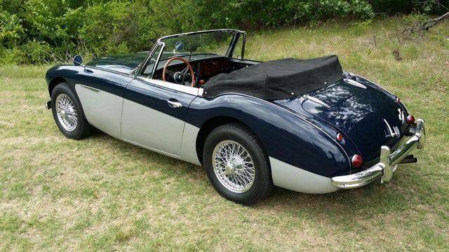 1965 Blue Austin Healey 3000 Convertible