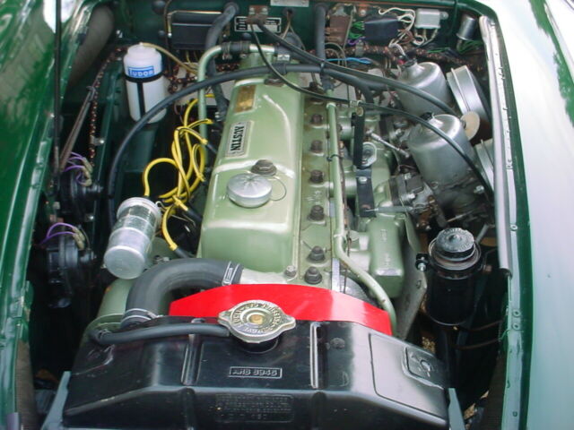 1965 Green Austin Healey 3000 Convertible