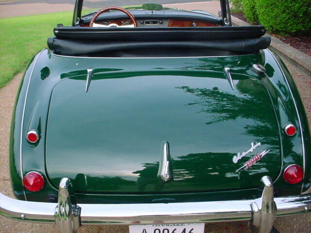 1965 Green Austin Healey 3000 Convertible