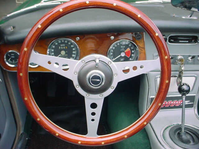 1965 Green Austin Healey 3000 Convertible