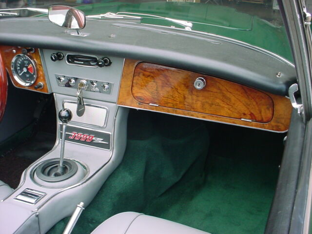 1965 Green Austin Healey 3000 Convertible