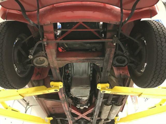 1965 Red Austin Healey 3000 BJ8 Mark III Convertible