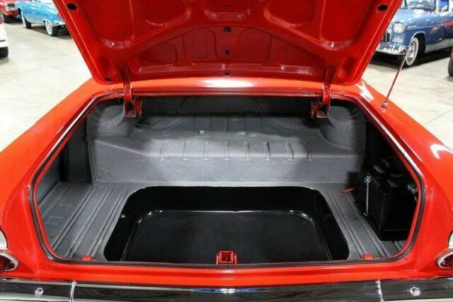 1965 Red Chevrolet Bel Air/150/210 Sedan