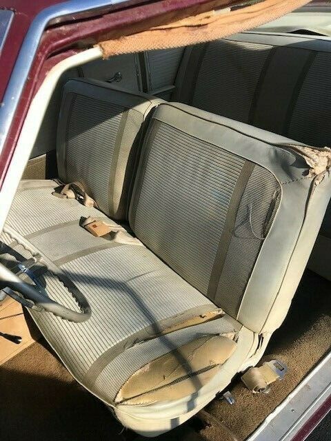 1965 Burgundy Chevrolet Bel Air/150/210 POST CAR