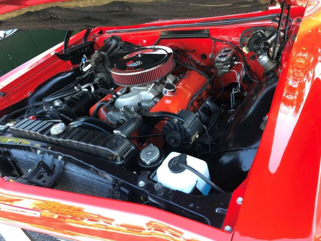 1965 Red Chevrolet Bel Air/150/210 Sedan