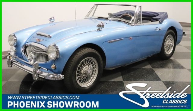 1965 Blue Austin Healey 3000 Mark III