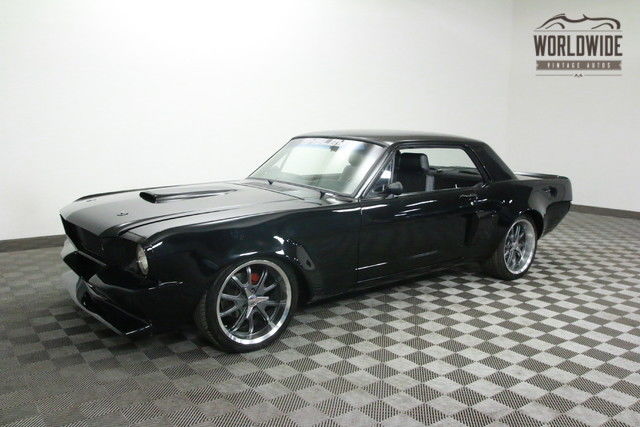1965 Black Ford Mustang