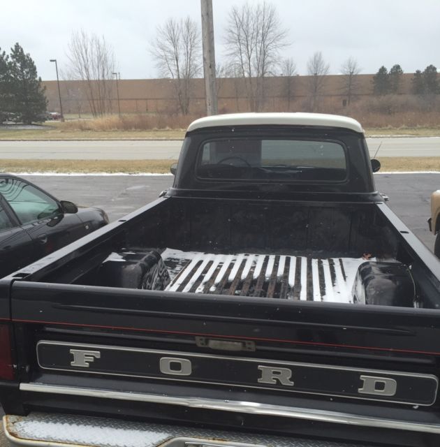 1965 Black Ford F-100