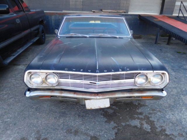 1965 Black Chevrolet El Camino Pickup Truck