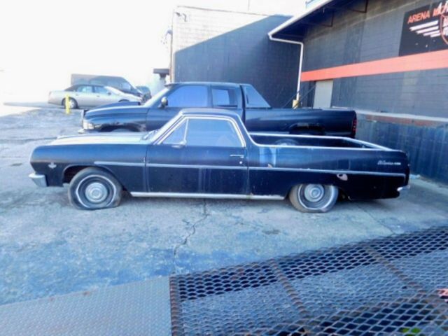 1965 Black Chevrolet El Camino Pickup Truck