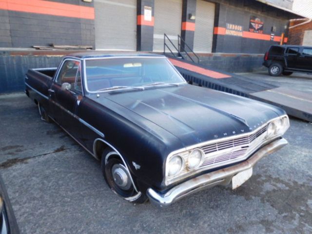 1965 Black Chevrolet El Camino Pickup Truck