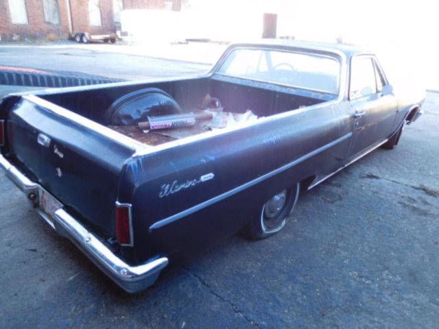 1965 Black Chevrolet El Camino Pickup Truck