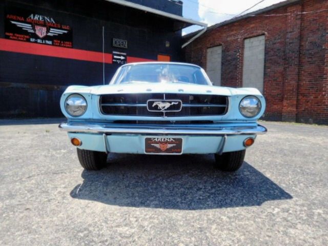 1965 Blue Ford Mustang Coupe