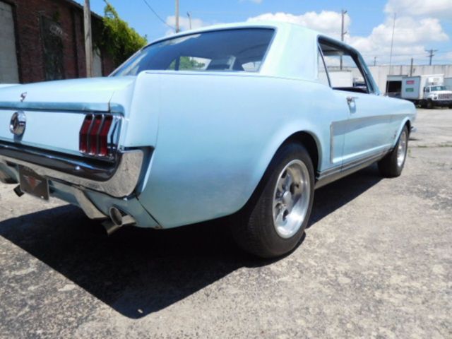 1965 Blue Ford Mustang Coupe