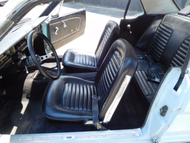 1965 Blue Ford Mustang Coupe