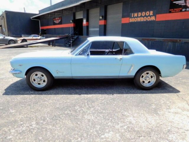 1965 Blue Ford Mustang Coupe