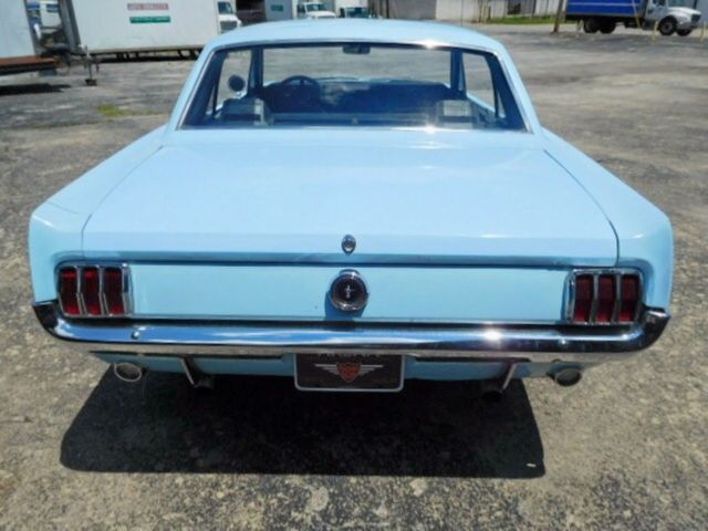 1965 Blue Ford Mustang Coupe