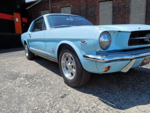 1965 Blue Ford Mustang Coupe