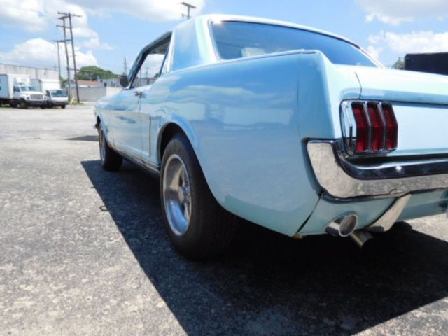 1965 Blue Ford Mustang Coupe