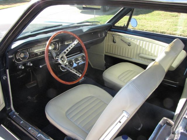 1965 Blue Ford Mustang Coupe