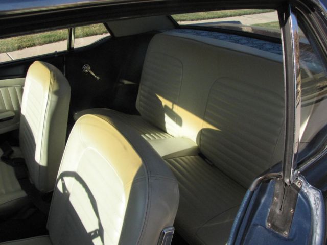 1965 Blue Ford Mustang Coupe