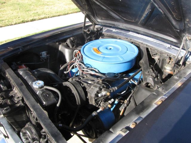 1965 Blue Ford Mustang Coupe