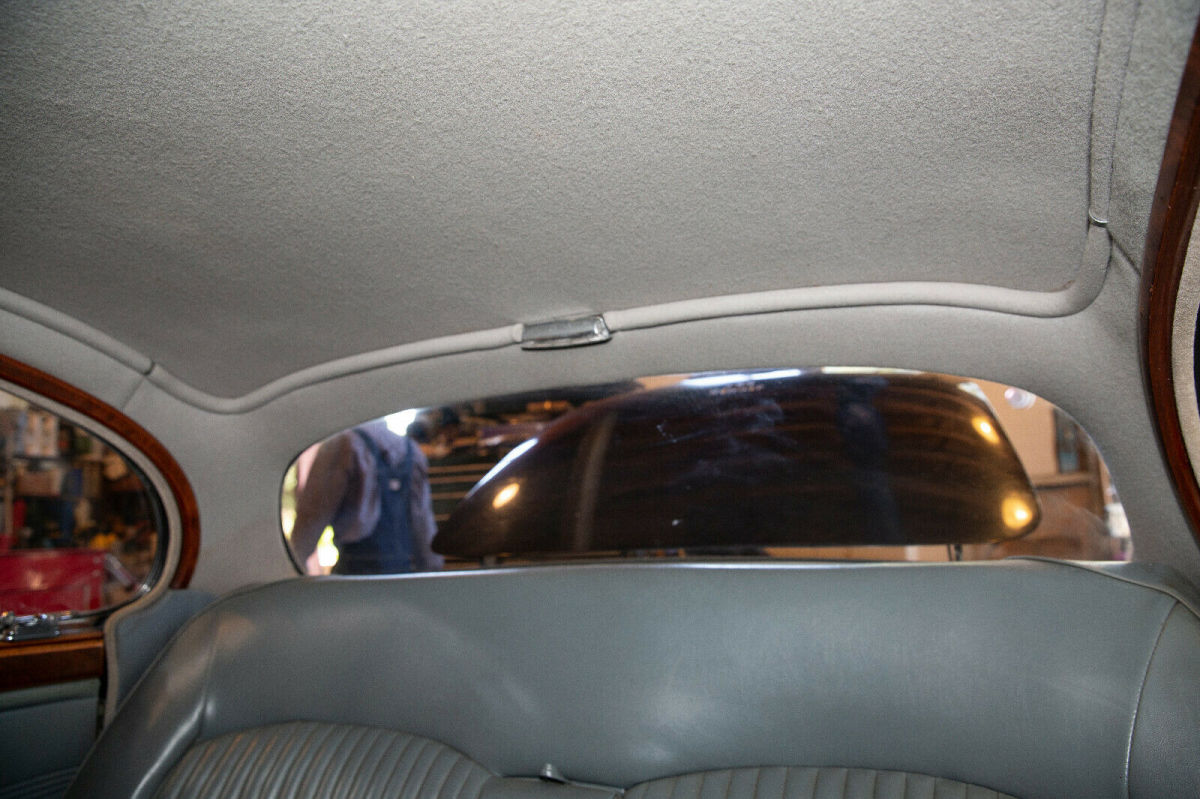 1965 Blue Jaguar S-Type Sedan