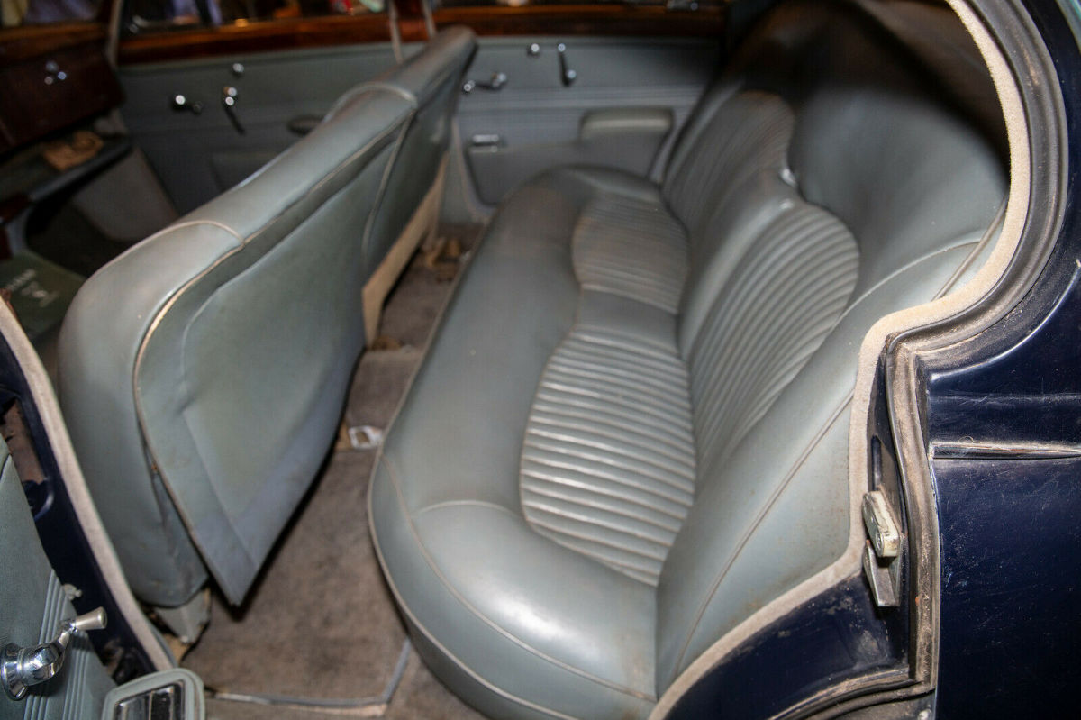 1965 Blue Jaguar S-Type Sedan