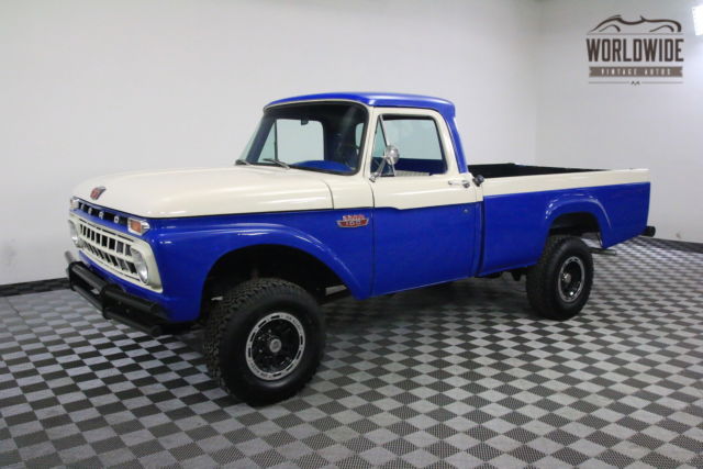 1965 Blue Ford F100