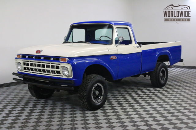 1965 Blue Ford F100