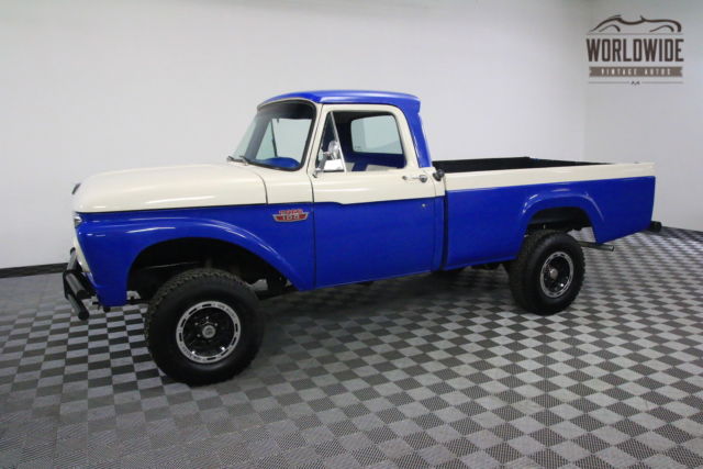 1965 Blue Ford F100