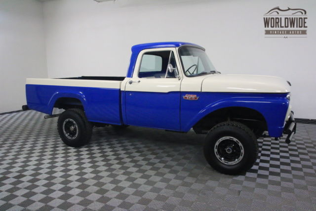 1965 Blue Ford F100